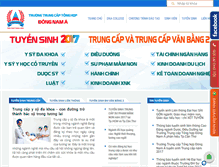 Tablet Screenshot of dnacollege.edu.vn